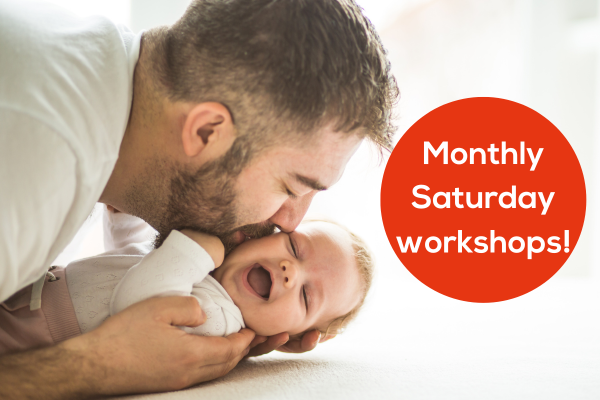 In-person workshops for expectant Dads & Non-Birthing Partners